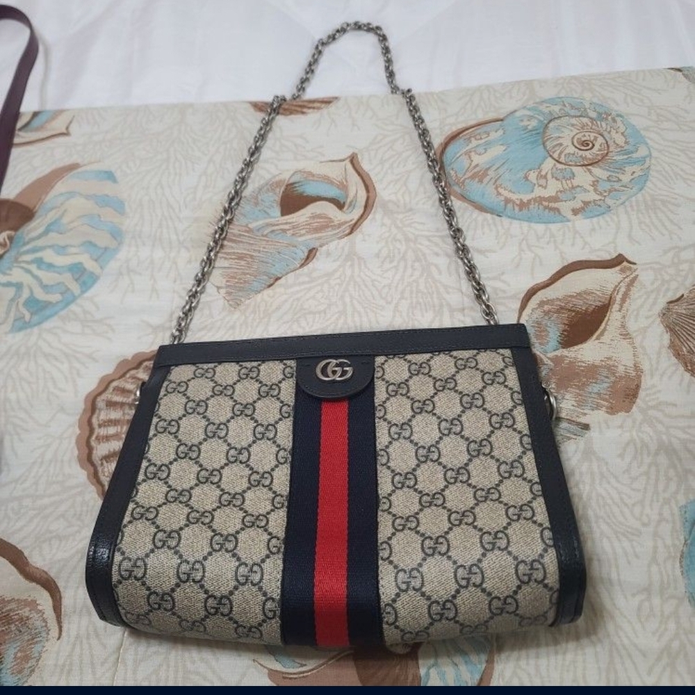 Gucci Beige and Black Women's Bag